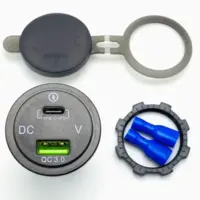 EPT USB Type C PD USB lader med Voltmeter