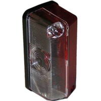 Side markerings lygte hvis/rød 41x90x41mm