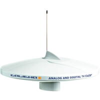 Glomex V9125AGCU/DAB TV antenne med DAB Ø25cm, 20m kabel